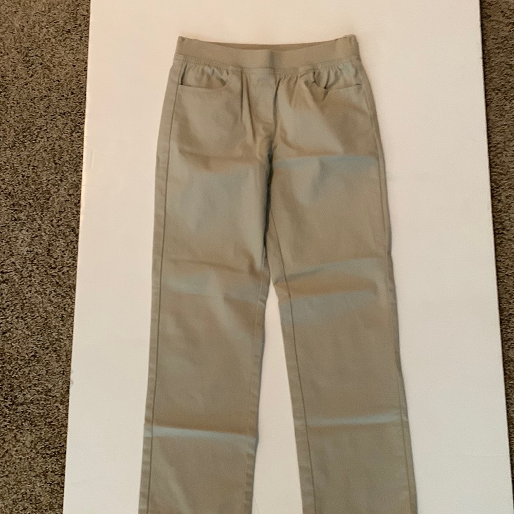 wonder nation girls khaki pants size 10